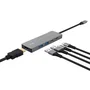 Trust Dalyx Hub 5 en 1 USB-C Gris